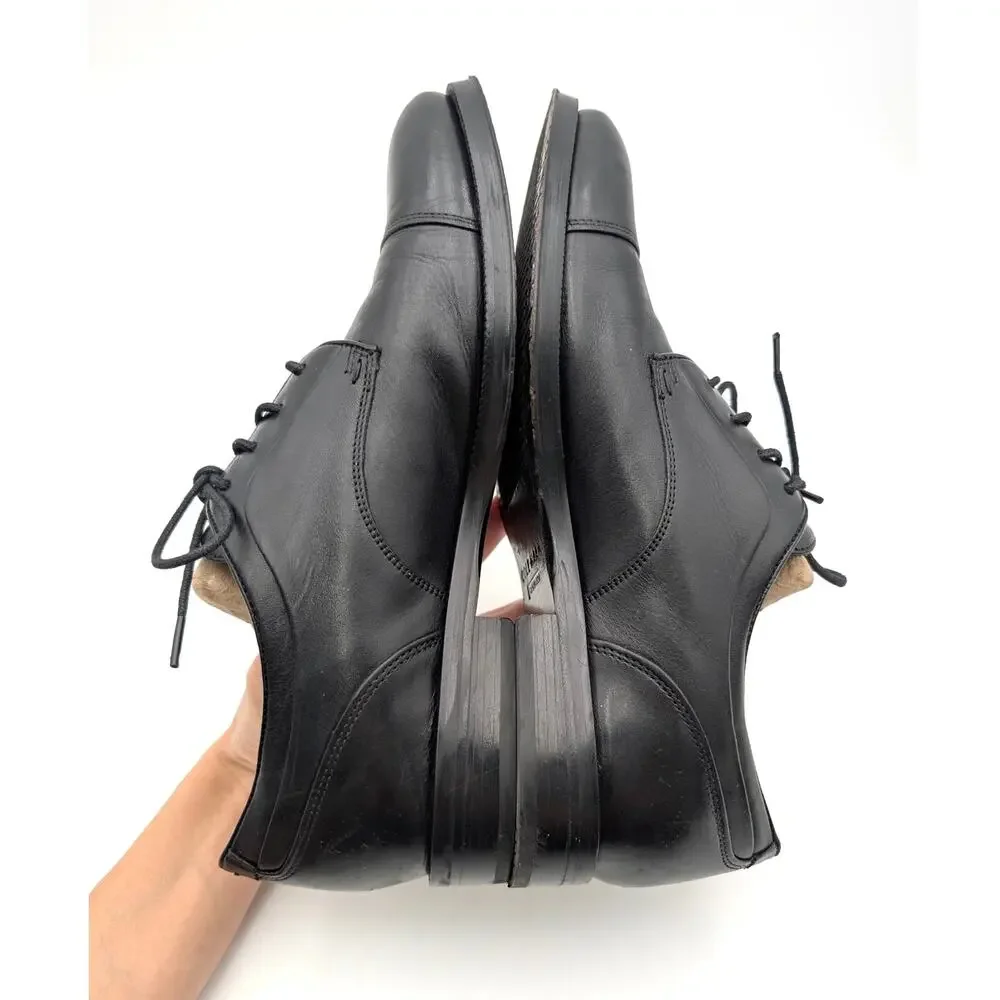 Cole Haan Carnegie Cap Toe Oxford Shoes Lace-Up Men's Black Size US9M EU42